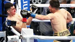 Marc Castro le desfiguró la cara a su rival y el árbitro paró la pelea