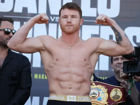 Canelo Álvarez le respondió a Floyd Mayweather a horas de su combate