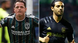 Chicharito Hernández y Carlos Vela, estrellas de la MLS.