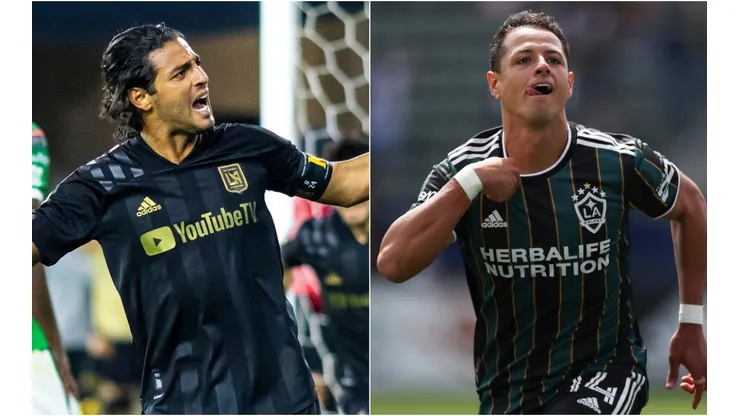 Carlos Vela y Javier Hernánd