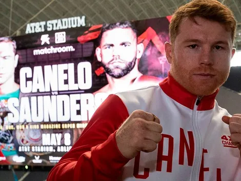 Canelo Álvarez prometió noquear a Saunders, sea en el ring que sea