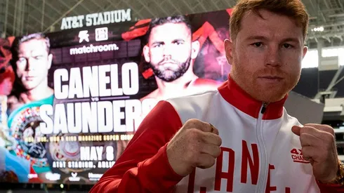 Canelo Álvarez prometió noquear a Saunders, sea en el ring que sea