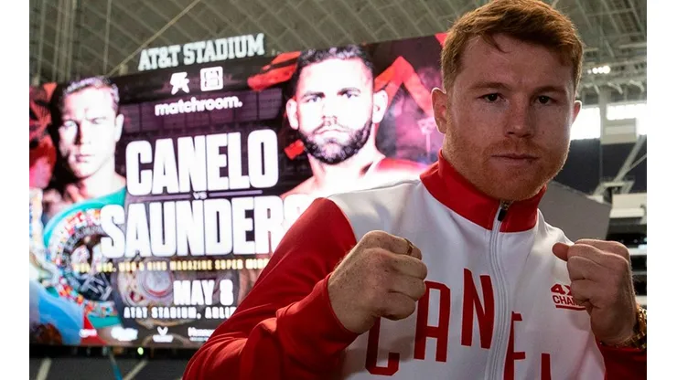 Canelo Álvarez prometió noquear a Saunders, sea en el ring que sea