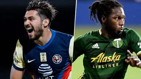 Henry Martin y Yimmi Chara, Concachampions (Fotos: Imago7 y Getty)