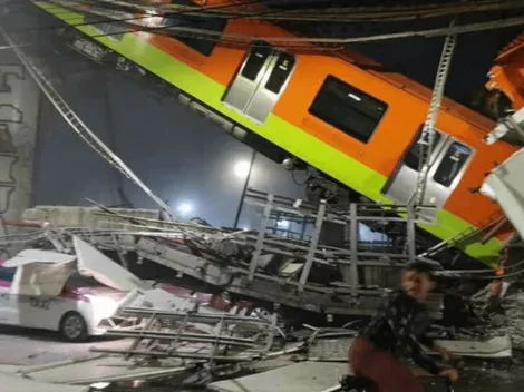 Se derrumbó el Metro 12 de la Ciudad de México y hay heridos