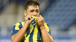 Luca Martínez Dupuy anotó su tercer gol como profesional (Twitter @CARCOficial)