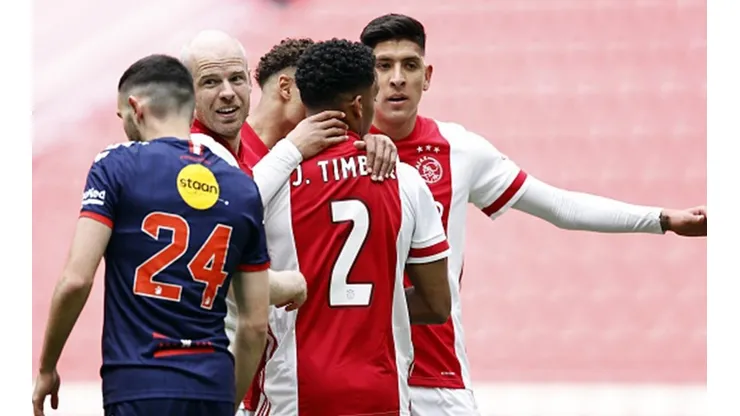 Edson Álvarez se coronó campeón de la Eredivisie con Ajax