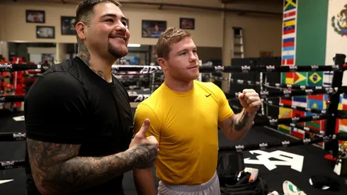 Canelo Álvarez reveló qué le dijo a Andy Ruiz cuando empezó a entrenar con Eddy Reynoso
