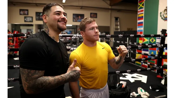 Canelo Álvarez reveló qué le dijo a Andy Ruiz cuando empezó a entrenar con Eddy Reynoso