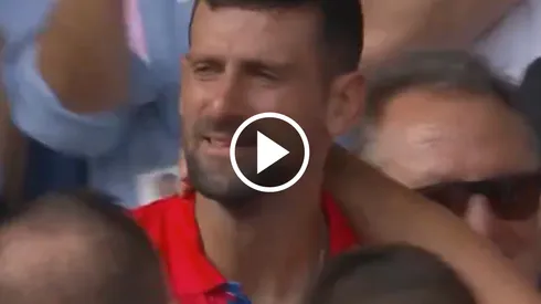 Tras ganar el oro en París 2024: Novak Djokovic rompió el llanto en plena celebración