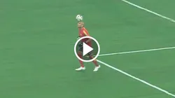 Nahuel Guzmán dio espectáculo en Leagues Cup haciendo dominadas en pleno Tigres vs. Inter Miami