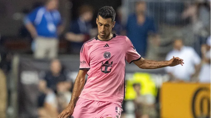 Sergio Busquets no será titular en Inter Miami ante Tigres