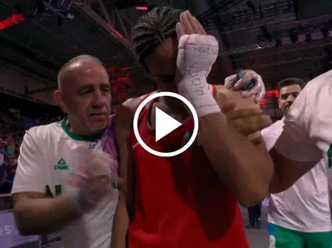La inesperada reacción de Imane Khelif luego de asegurar medalla
