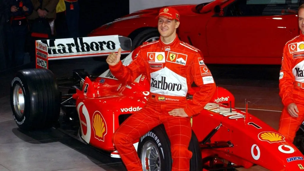Subastarán un Ferrari que usó Schumacher en la F1