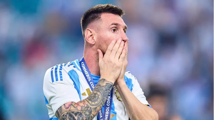 Lionel Messi no está presente en París 2024