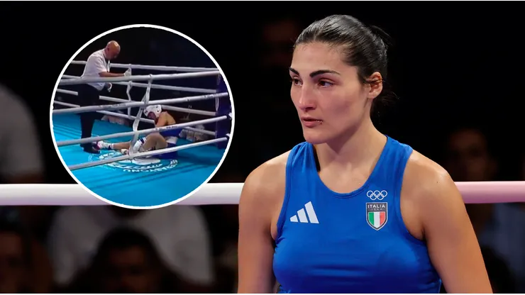 Angela Carini tiene un polémico antecedente