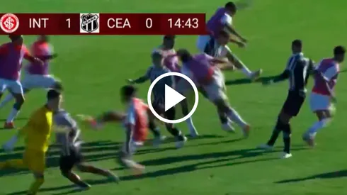 Inter y Ceará protagonizaron una batalla campal