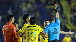 Richard Sánchez, expulsado ante Pumas.
