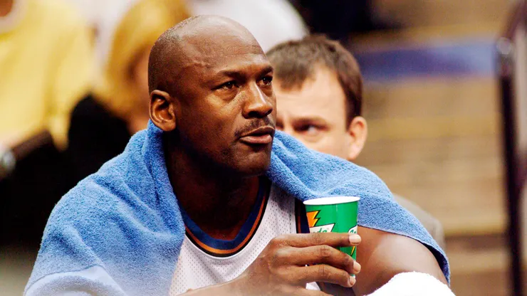 Michael Jordan durante su etapa en Washington Wizards