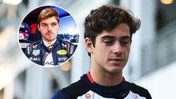 Franco Colapinto fue comparado con Max Verstappen