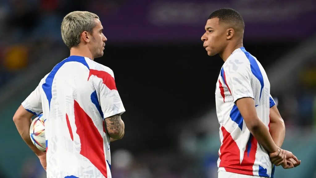 Griezmann y Mbappé, figuras de Francia, terminaron distanciados [Foto: Getty]
