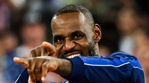 LeBron James en los Juegos Olímpicos París 2024.