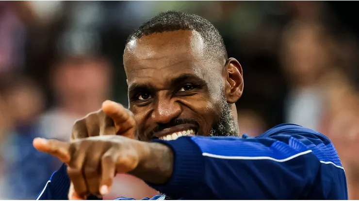 LeBron James en los Juegos Olímpicos París 2024.