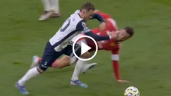 ¿Era para roja? La polémica expulsion a Bruno Fernandes en Manchester United vs. Tottenham