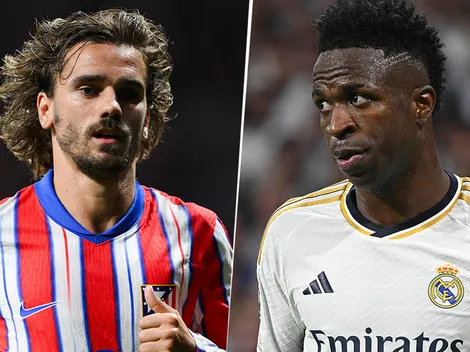 Las alineaciones de Atlético Madrid vs. Real Madrid por la Liga Española
