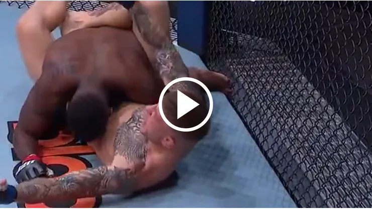 Chris Duncan dejó dormido a su rival en el nocaut del fin de semana en UFC.