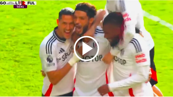 Raúl Jiménez abrió el marcador en Nottingham Forest vs. Fulham