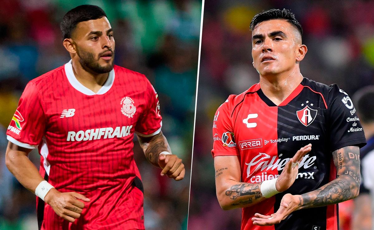 Apertura 2024: las alineaciones de Toluca vs. Atlas - Bolavip Mexico