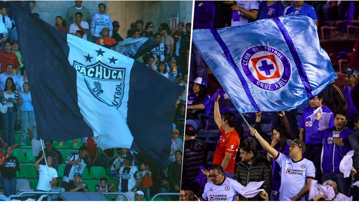 Las aficiones de ambos equipos viven el Clásico Hidalguense de manera especial.