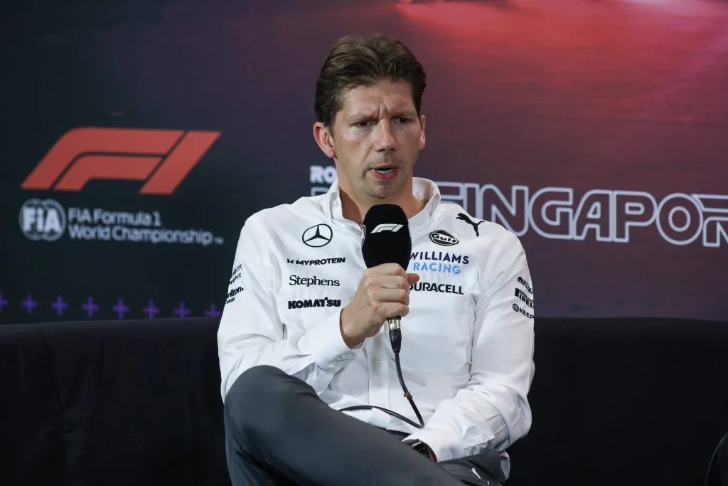 James Vowles en conferencia de prensa (IMAGO)