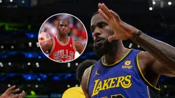 Michael Jordan y LeBron James.