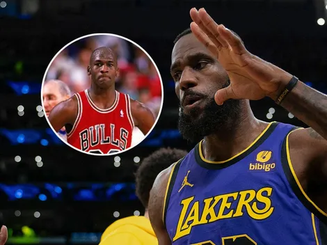 Mensaje a Jordan: LeBron James eligió al mejor jugador de la historia