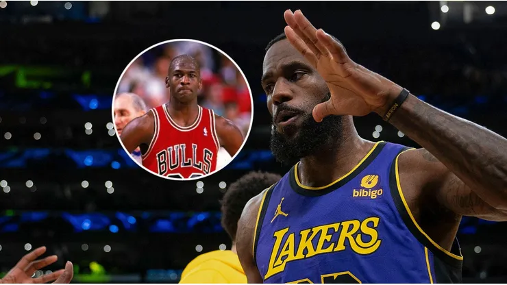 Michael Jordan y LeBron James.