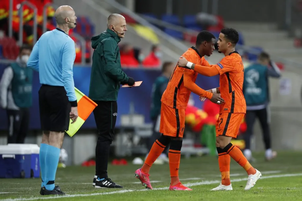 Javairo Dilrosun debutó en Países Bajos en 2021, único partido que jugó con esa Selección. [Foto Getty Images]