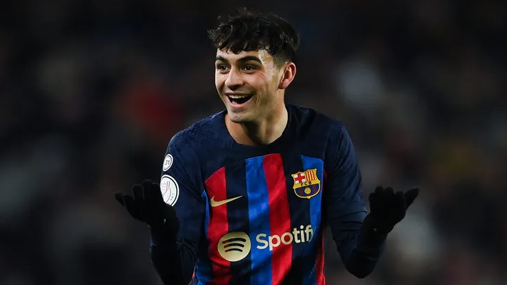 Pedri no será titular ante Getafe en Montjuic.