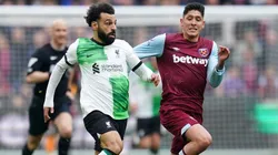 Reds y Hammers se enfrentarán este miércoles en Anfield.