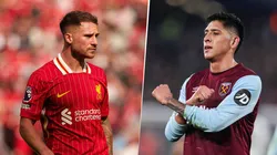 Alexis Mac Allister y Edson Álvarez se verán las caras este miércoles.