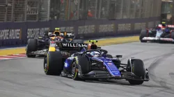 Franco Colapinto realizó la maniobra Dive Bombing en el GP de Singapur.