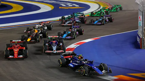 Monoplazas de la F1 en el Gran Premio de Singapur 2024