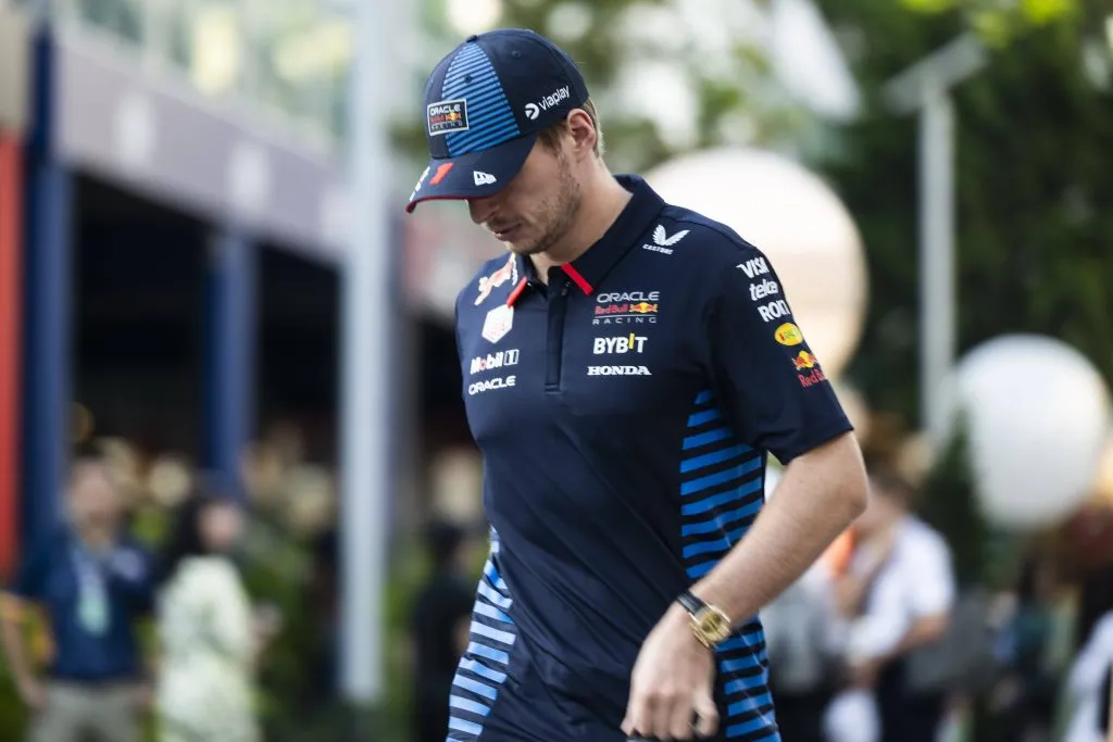 Max Verstappen finalizó segundo en el GP de Singapur (IMAGO)