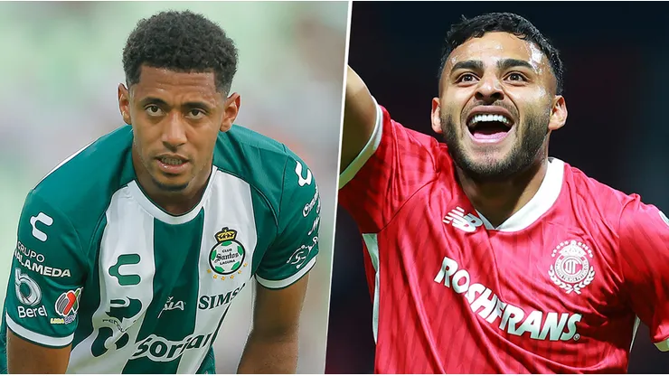 Santos Laguna recibe a Toluca por la Liga MX.