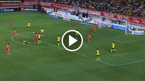 Necaxa se puso arriba en el marcador ante América