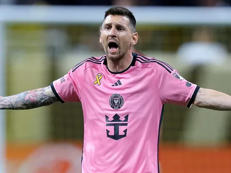 La particular bandera que le dedicaron a Lionel Messi en la MLS