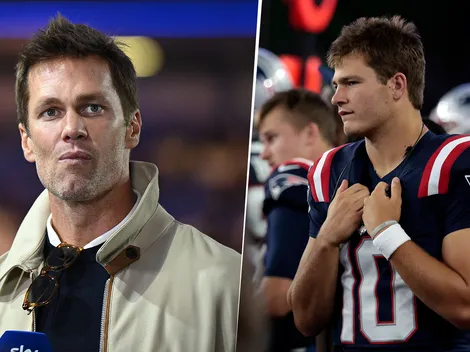 Le llueven las críticas a Drake Maye por su menosprecio a Tom Brady