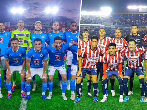 Cruz Azul vs. Chivas: las alineaciones del partido del Apertura 2024