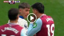 Edson Álvarez se cruzó con Enzo FernándezEdson Álvarez se cruzó con Enzo Fernández